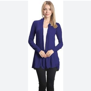 Navy blue cardigan